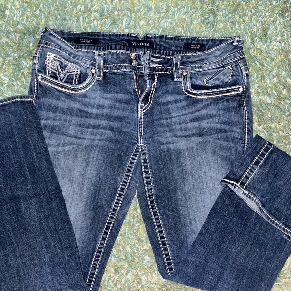 Vigoss Chelsea Slim Boot Jeans